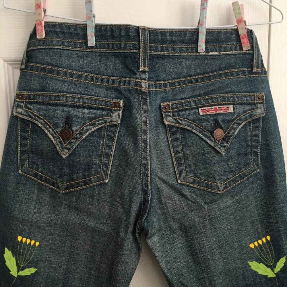 Hudson short length jeans